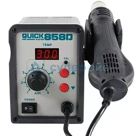 Станция термовоздушная Quick 858D фото