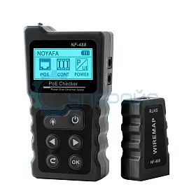 Сетевой кабельный PoE тестер Noyafa NF-488 фото