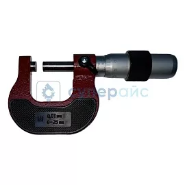 Микрометр гладкий Вятский Инструмент МК - 25 кл. 2 фото