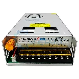 Регулируемый источник питания Hangjiasheng HJS-480-0-12 (12В, 40А) фото