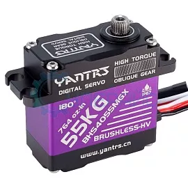 Сервомотор YANTRS BHS4055MGX (180°, 55 кг*с*см) со степенью защиты IP67 фото
