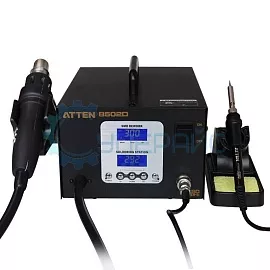 Паяльная станция 2 в 1 ATTEN AT8502D фото