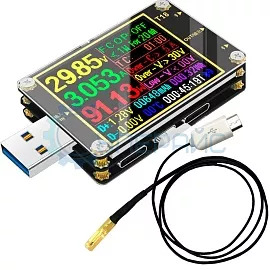 Измеритель тока USB Juwei Atorch T18 с термодатчиком фото