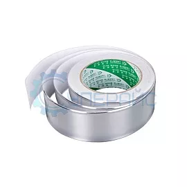 Алюминиевая клейкая лента, металлизированный скотч YGLJH 48мм х 25м фото