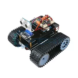 Робот-конструктор с гусеничным шасси Keywish Panther Tank фото