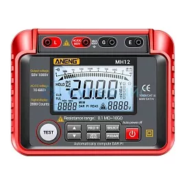 Тестер сопротивления изоляции ANENG MH12 фото