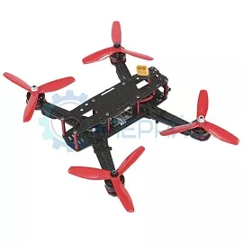 Гоночный квадрокоптер с рамой QAV250 фото