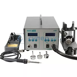 Паяльная станция 2 в 1 QUICK 712 фото