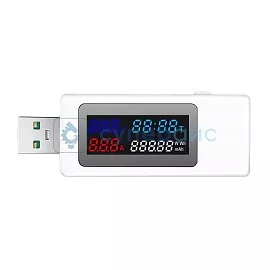 Тестер USB Keweisi KWS-V30 30V/6,5A белый фото