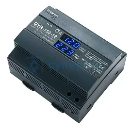 Источник питания на DIN рейку ZGQNYI QYR-150-12 с индикацией напряжения фото