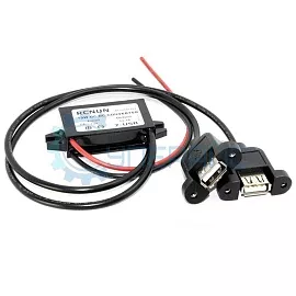 DC-DC модуль RCNUN WG-12S0503 (RC120503) с двумя USB портами фото