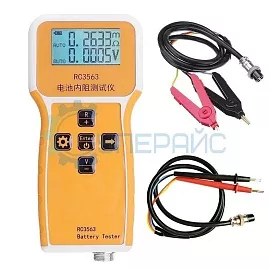 Прибор для проверки аккумуляторных батарей RC3563 с щупами и зажимами Кельвина фото