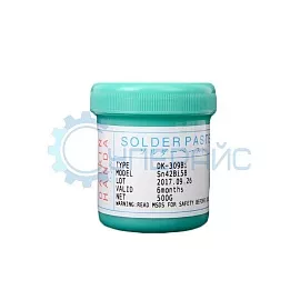 Паяльная паста Daikin Handa DK-309Bi (500 г, в банке) фото