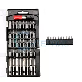 Набор бит для шуруповерта BROPPE в кейсе 51 шт фото