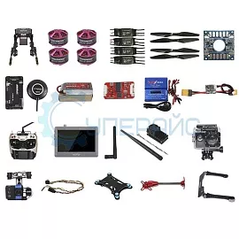 Набор для сборки дрона ZD680PRO+ с полётным контроллером APM 2.8 и зарядным устройством B6AC фото