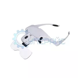 Очки бинокулярные Magnifier 9892B2 с Led подсветкой фото