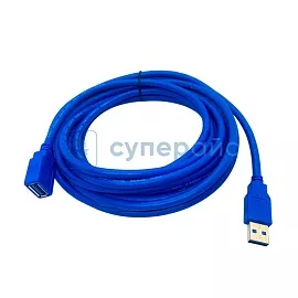 Кабель USB удлинитель M/F 5 метров фото