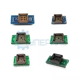 Набор адаптеров для микросхем в корпусе PLCC (6 в 1) фото