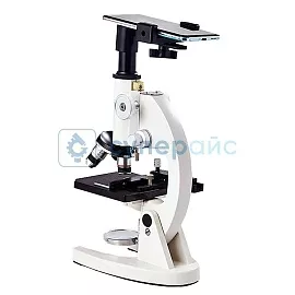 Монокулярный биологический микроскоп FZU 11 с аксессуарами фото
