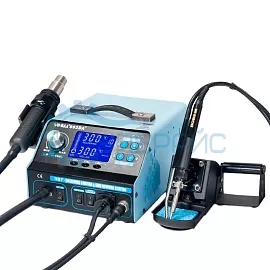 Паяльная станция YIHUA 992DA+ с дымоуловителем фото