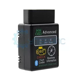 Мультипротокольный адаптер HH ELM327 Advanced Bluetooth OBD2 V1.5 на чипе PIC18F25K80 фото
