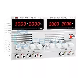 Трехканальный источник питания MCH K302D-II (30 В, 2 А) фото