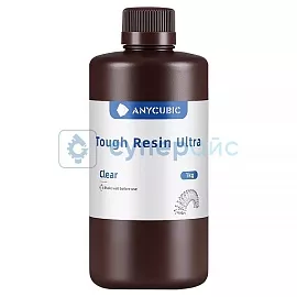 Смола светоотверждаемая Anycubic Tough Resin Ultra сверхпрочная, прозрачная, 1 кг фото