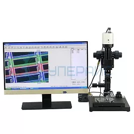Измерительный микроскоп Saike Digital SK-HZM с двумя объективами фото