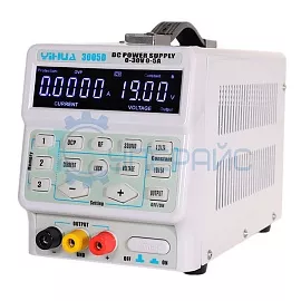 Блок питания лабораторный YIHUA 3005D (30 В, 5 А, 195 Вт) фото