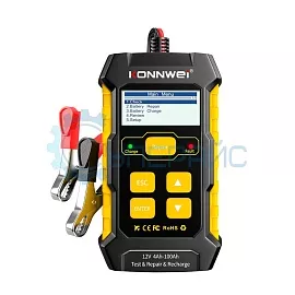 Анализатор автомобильных аккумуляторных батарей Konnwei KW510 фото