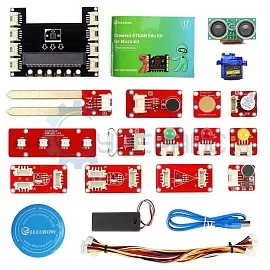 Стартовый набор датчиков Elecrow Crowtail STEAM Edu Kit, совместимый с контроллером BBC micro:bit фото
