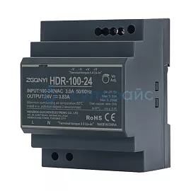 Стабилизатор питания на DIN-рейку ZGQNYI HDR-100-24 фото