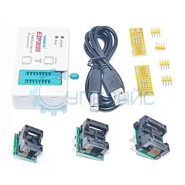 USB программатор для микросхем YGSDTR EZP2025 (5 адаптеров) фото