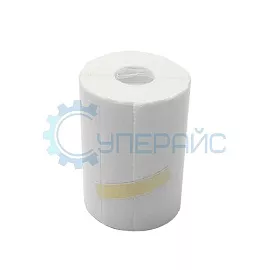 Самоклеящаяся термоэтикетка 58x40 мм, 300 этикеток ЭКО, без печати, без втулки фото