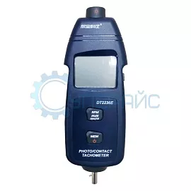 Комбинированный цифровой тахометр SanpoMeter DT2236E бесконтактный, лазерный фототахометр фото