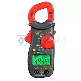 Токовые клещи-мультиметр DUKA DKB-88G фото