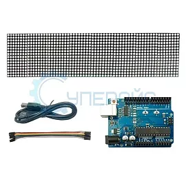 Светодиодная матрица с контроллером UNO, совместимым со средой Arduino фото