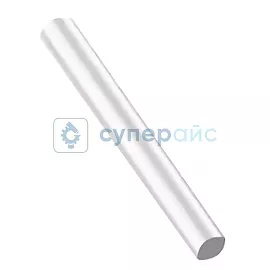 Стержни прозрачные 11x160 мм (5 шт) фото