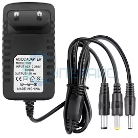 Импульсный блок питания (15В, 3А, 3 штекера) фото