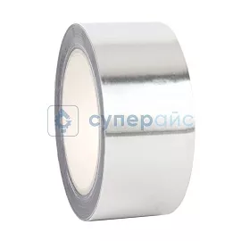 Алюминиевая клейкая лента 50мм/20м фото