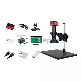 Цифровой микроскоп Wishtech 2KSE с монитором фото