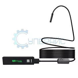 Эндоскоп WiFi HD1200P (полужесткий кабель, 10 м) фото