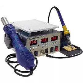 Станция KADA 9803+ для термовоздушной пайки 3 в 1 фото
