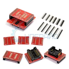 Набор адаптеров для программатора TL866II Plus (8 шт.) фото