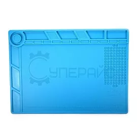 Коврик силиконовый термостойкий, для пайки S-140 (350*250 мм) фото