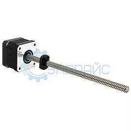 Электродвигатель шаговый UMot 42HSC1405 с винтом Tr8 * 8 (NEMA 17) фото