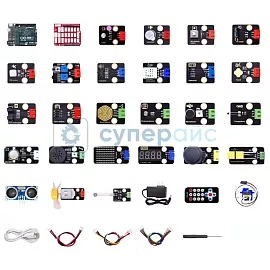 Набор KEYES 24 в 1 на базе Arduino UNO R4 Minima фото