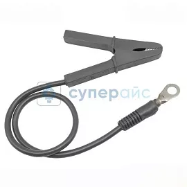 Кольцевая клемма 10мм/20мм/1 метр, черный фото