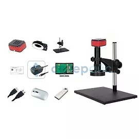 Микроскоп Wishtech 4KCH с монитором фото