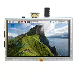 5-дюймовый дисплей с адаптером (micro HDMI-HDMI) для Raspberry Pi 4 фото